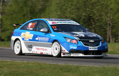 Ricard Rydell i Chevrolet Cruze